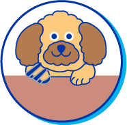 Picto entorse chien