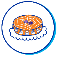 Picto g&acirc;teau halloween