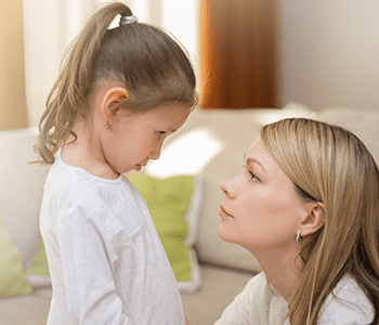 M&egrave;re rassure sa fille