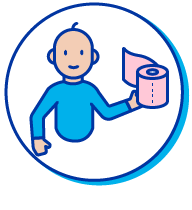 Picto enfant papier toilette