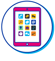 Picto tablette applications