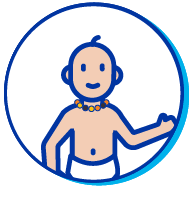 Picto b&eacute;b&eacute; collier