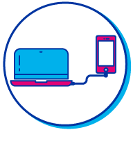 Picto smartphone ordinateur