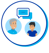 Picto discussion parent enfant