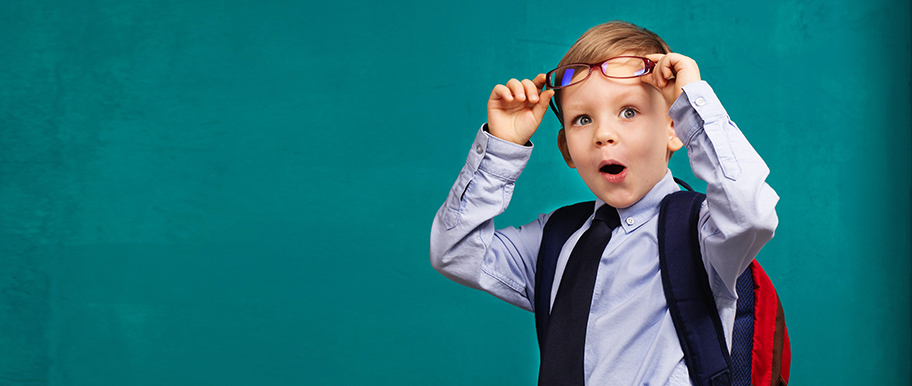enfant à la rentrée scolaire