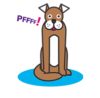 chien qui s'ennuie