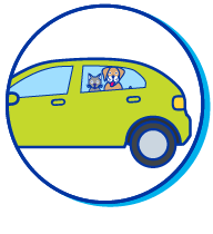 Picto chien voiture
