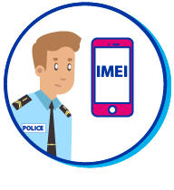 Picto police smartphone