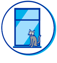 Picto chat fen&ecirc;tre