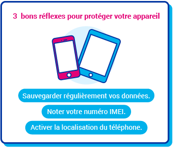 bons r&eacute;flexes t&eacute;l&eacute;phone