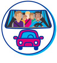 Picto voiture pleine