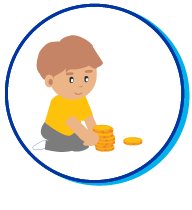 Picto b&eacute;b&eacute; monnaie