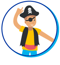 Picto enfant pirate