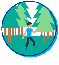 Picto enfant for&ecirc;t