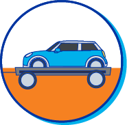 Picto voiture remorque