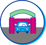 Picto voiture rouleau