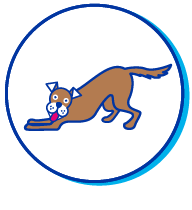 Picto chien pri&egrave;re