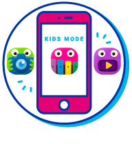 Picto de l'application "Kids Mode" sur votre appareil électronique