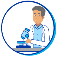 Picto m&eacute;decin microscope