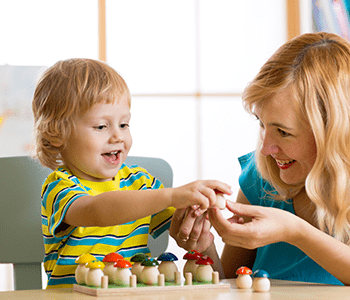 Enfant &agrave; la cr&egrave;che