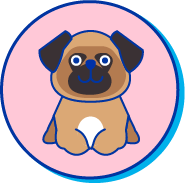 Picto chien carlin