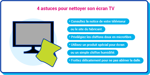 Nettoyer tv