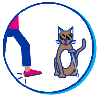 Picto chat aveugle