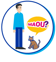 Picto chat miaou