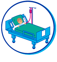 Picto enfant h&ocirc;pital