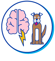 Picto cerveau chien