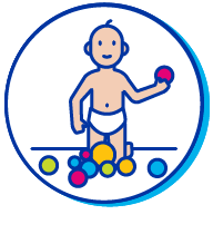Picto b&eacute;b&eacute; boules