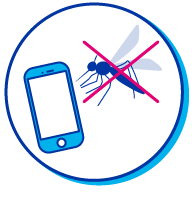 smartphone moustique barr&eacute;