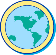 Picto carte monde