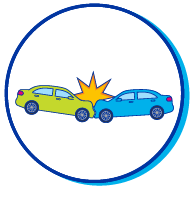 Picto collision voiture