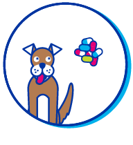 Picto chien m&eacute;dicaments