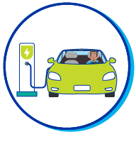 Picto voiture &eacute;lectrique