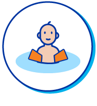 Picto b&eacute;b&eacute; piscine