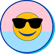 Picto emoji lunettes