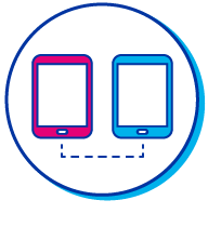 Picto tablettes connect&eacute;es