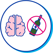 Picto cerveau alcool