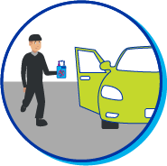 Picto voleur voiture