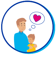 Picto amour enfant