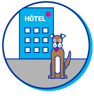 Picto h&ocirc;tel chien