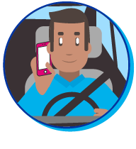 T&eacute;l&eacute;phone au volant