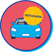 Picto auto d&eacute;stockage
