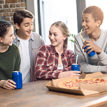 groupe d'adolescents