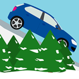 voiture sur la neige
