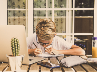 devoirs en vacances