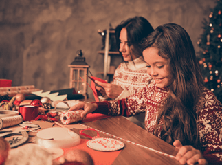 activit&eacute;s de no&euml;l en famille