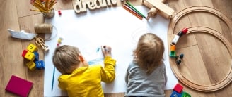enfants qui dessinent